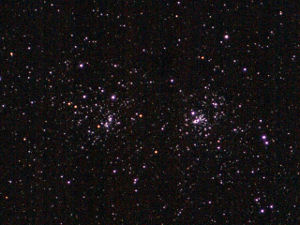 double star cluster chi and h Persei