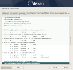 disc partitions